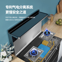 长虹(CHANGHONG) JJZT-X5(S)集成灶厨房一体式灶环保灶自动清洗油烟机侧吸式大吸力烟灶消套装天然气