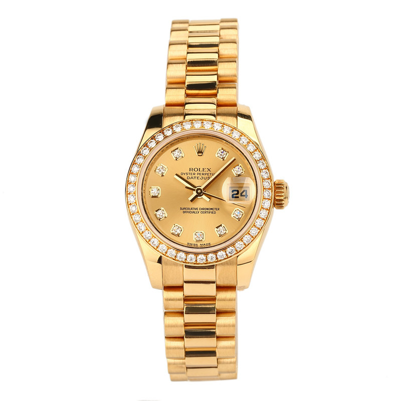 二手95新rolex劳力士女装日志型17913883138g腕表自动机械女士手表