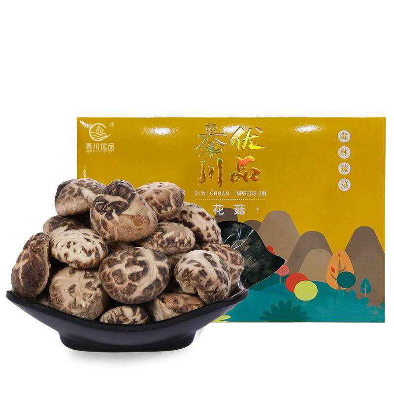 秦川印象花菇200g/盒高清大图