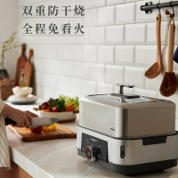 东菱电蒸锅12L双层不锈钢大容量蒸煮一体多功能锅DL-1005A
