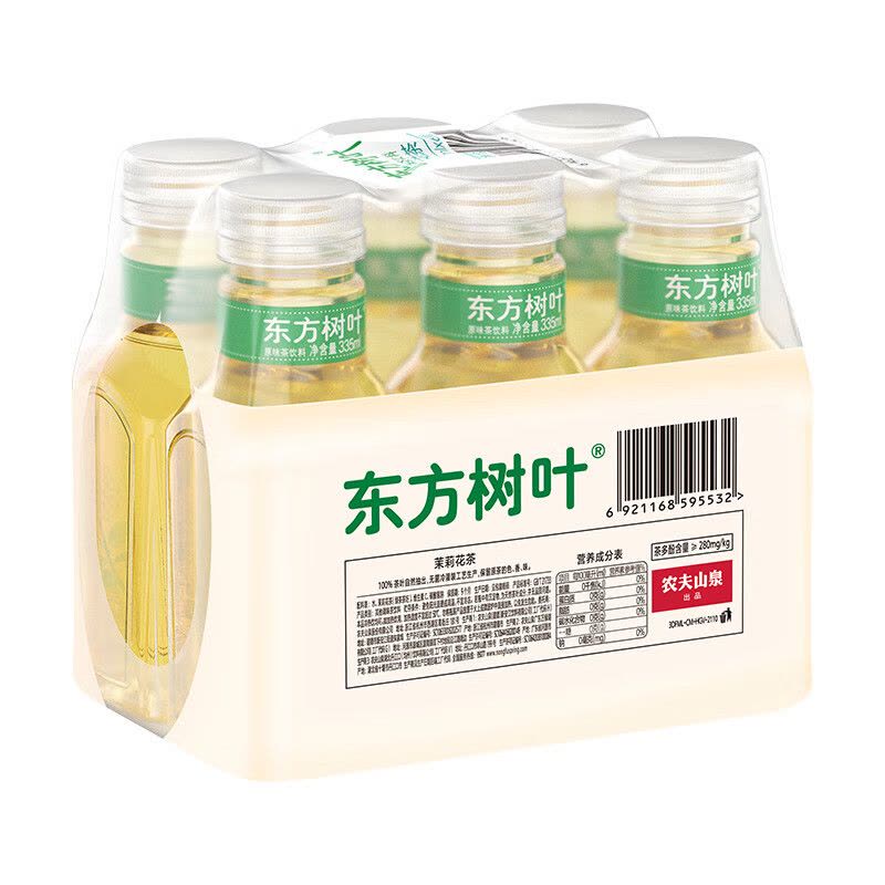 农夫山泉东方树叶茉莉花茶335ml*6瓶图片