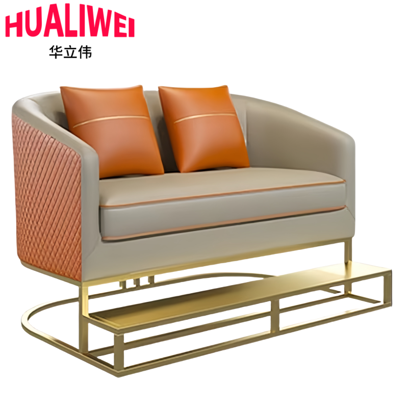 华立伟台球沙发140*63*91CM张高清大图