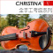 Christina克莉丝蒂娜全手工考级演奏成人儿童学生入门云杉木枫木小提琴乐器V06A