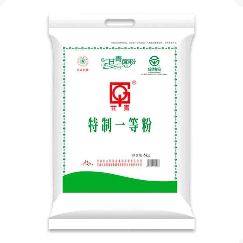 进祥 甘青特一粉 小麦面粉馒头烘焙面包 5公斤/袋