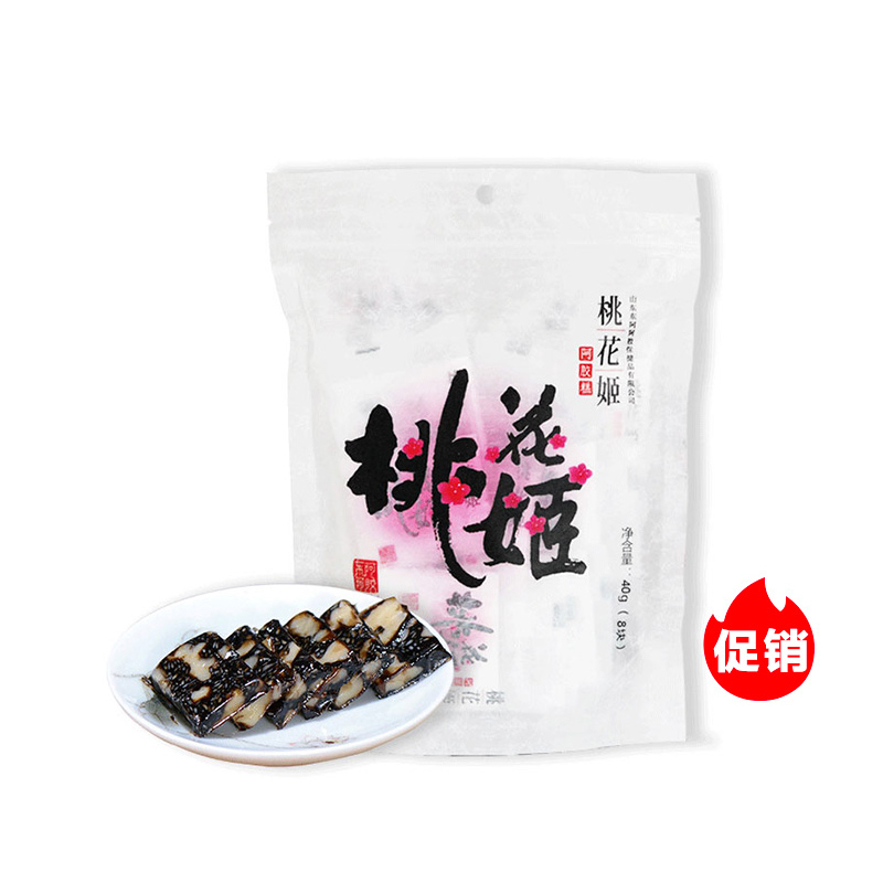 东阿阿胶 桃花姬阿胶糕40g 即食固元膏 女士零食 阿胶 DEEJ 阿胶膏 官方旗舰店