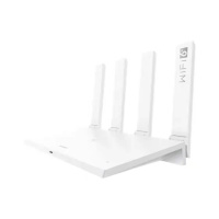华为路由器AX3ProWiFi6+家用全千兆3000M无线穿墙王 千兆路由器AX3 Pro白色+千兆网线