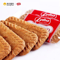和情(Lotus)缤咖时焦糖饼干125g 进口饼干 休闲零食