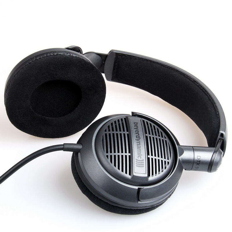 拜亚动力(beyerdynamic) DTX910 头戴式低阻直推HIFI开放式耳机 深灰色