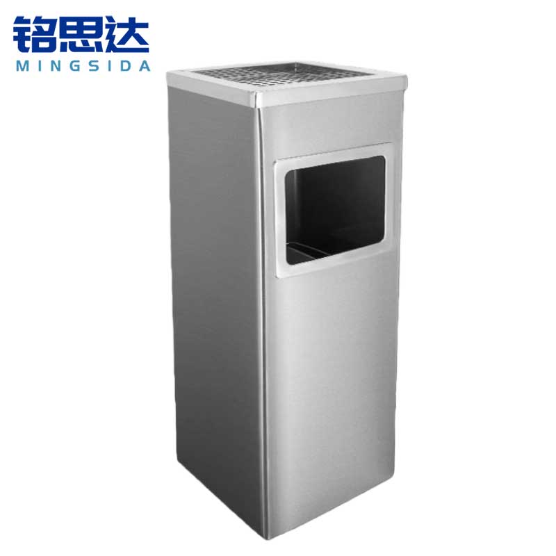 铭思达不锈钢垃圾桶 方形245*245*600mm个