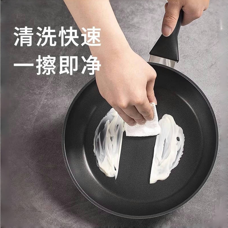 三禾煎蛋煎牛排锅少油烟磁炉通用 24cm平底锅 LJ24K6高清大图