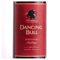 美国原瓶进口 锐牛 Dancing Bull 加州 仙粉黛葡萄品种 干红葡萄酒 葡萄酒 红酒 750ml 单瓶装
