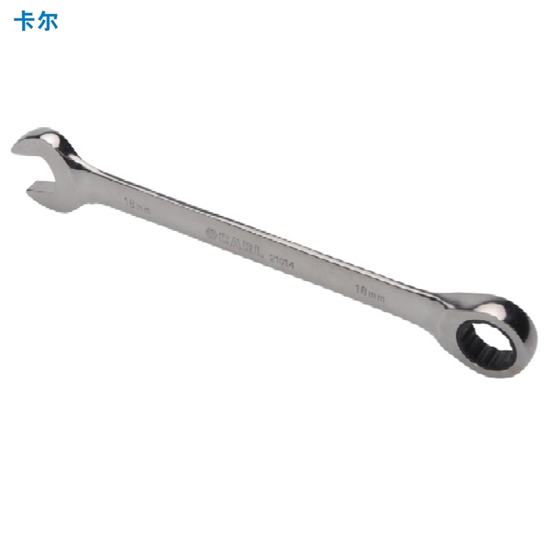 卡尔 航空级全抛光两用快扳18mm 21014 把高清大图