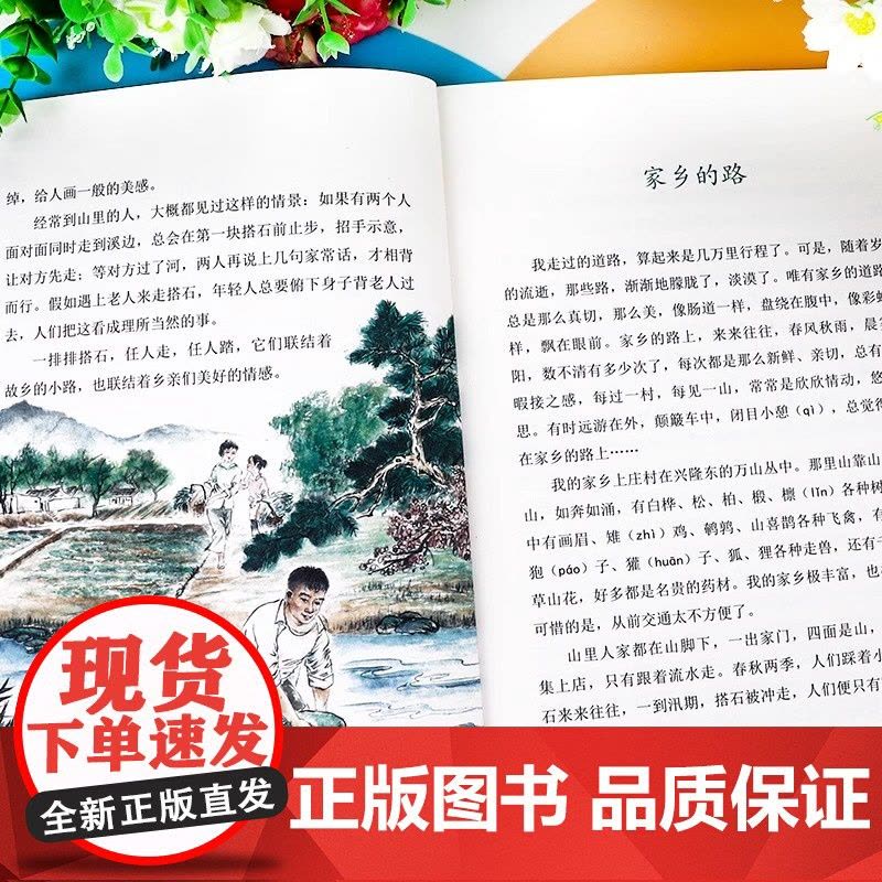 搭石 刘章著正版 五年级阅读课外书上册 人民教育出版社 适合小学生看的课外书籍 语文教材配套课文作家作品系老师推儿童故事图片