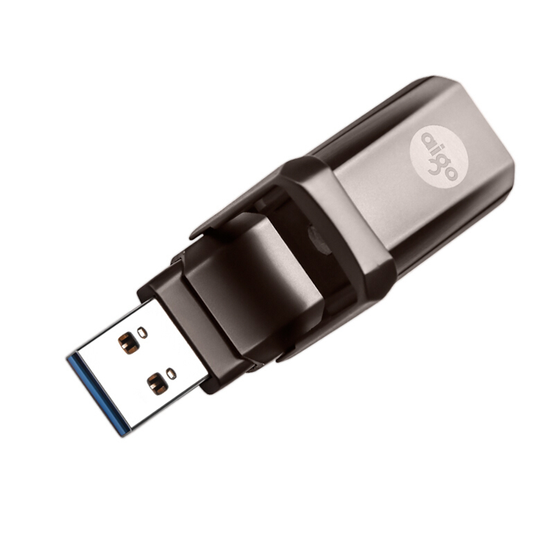 爱国者(aigo) USB3.1 移动固态U盘 U391 金属U盘 读速420MB/s 写380MB/s 256G