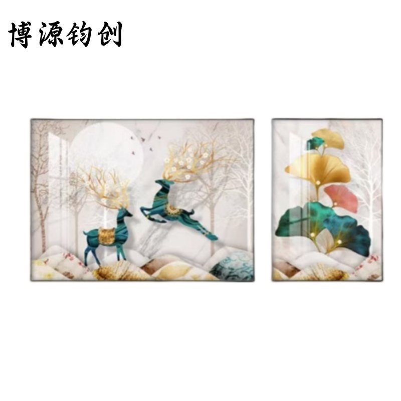 博源钧创 壁画 装饰画 40*60cm60*80cm40*60cm 组高清大图