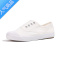 SUNTEK2023春新款低帮乐福鞋帆布鞋女 学生女鞋小白鞋平底鞋6515