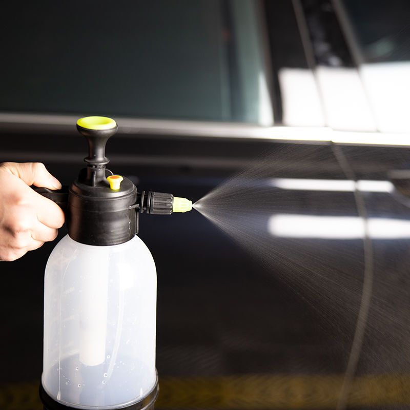 汽车贴膜喷壶消毒浇花喷雾器洗汽车美容喷水壶耐酸碱气压式洒水壶2l