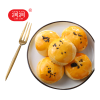 涧涧 红豆蛋黄酥600g 12枚