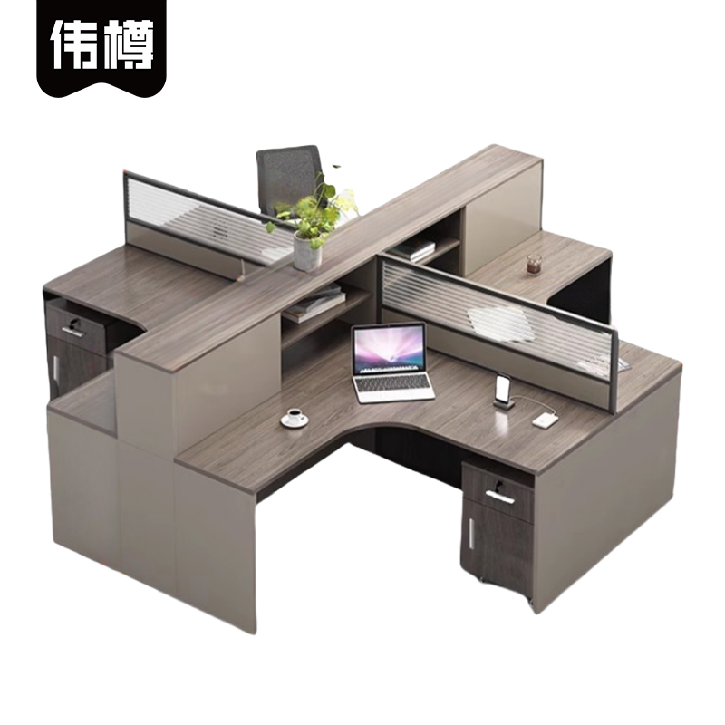 伟樽屏风工位280*270*110cm张高清大图