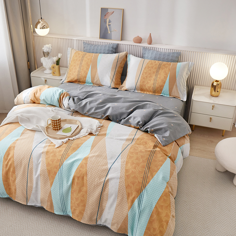 唐纳家纺 全棉四件套-金城之恋 200*230CM- TN-KT22022高清大图