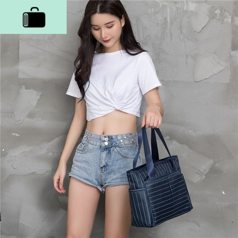 包包女2020新款袋子妈咪包单肩大包购物手提包女士布包大容量小包NEW LAKE女士单肩包