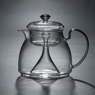 鹰嘴蒸茶壶1500ML 蒸茶壶煮茶炉玻璃烧水壶煮茶壶单壶耐高温黑白茶电陶炉煮茶器套装
