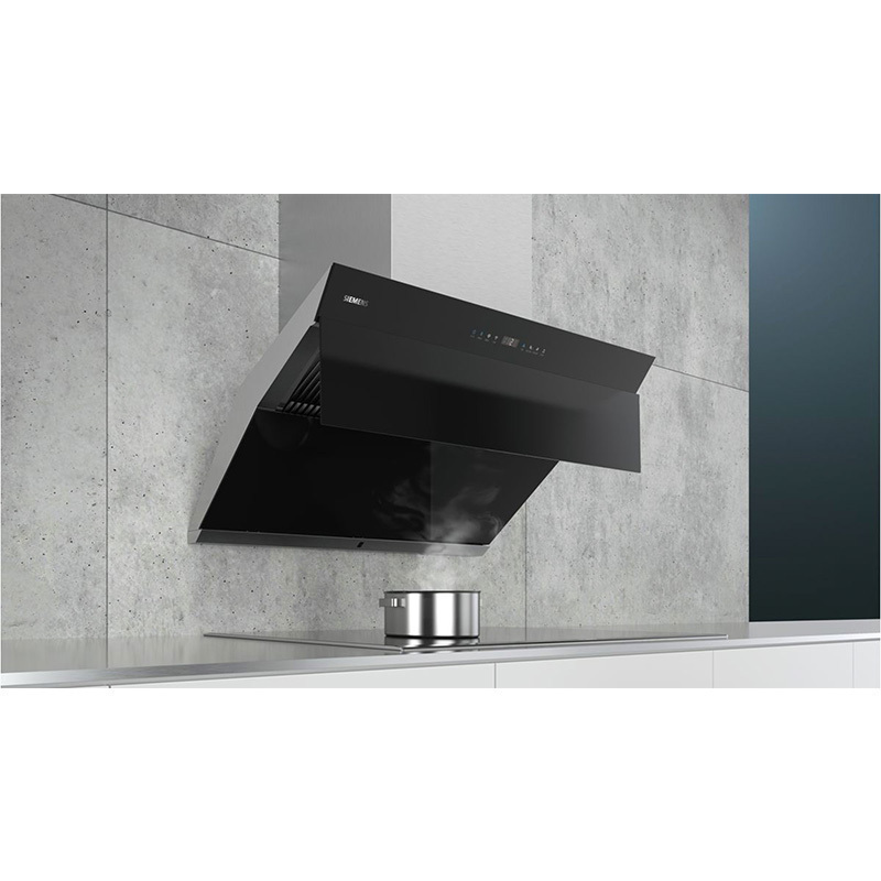 西门子 LS98FN961W侧吸式大吸力油烟机智能拢吸抽油烟机蒸饭柜高清大图