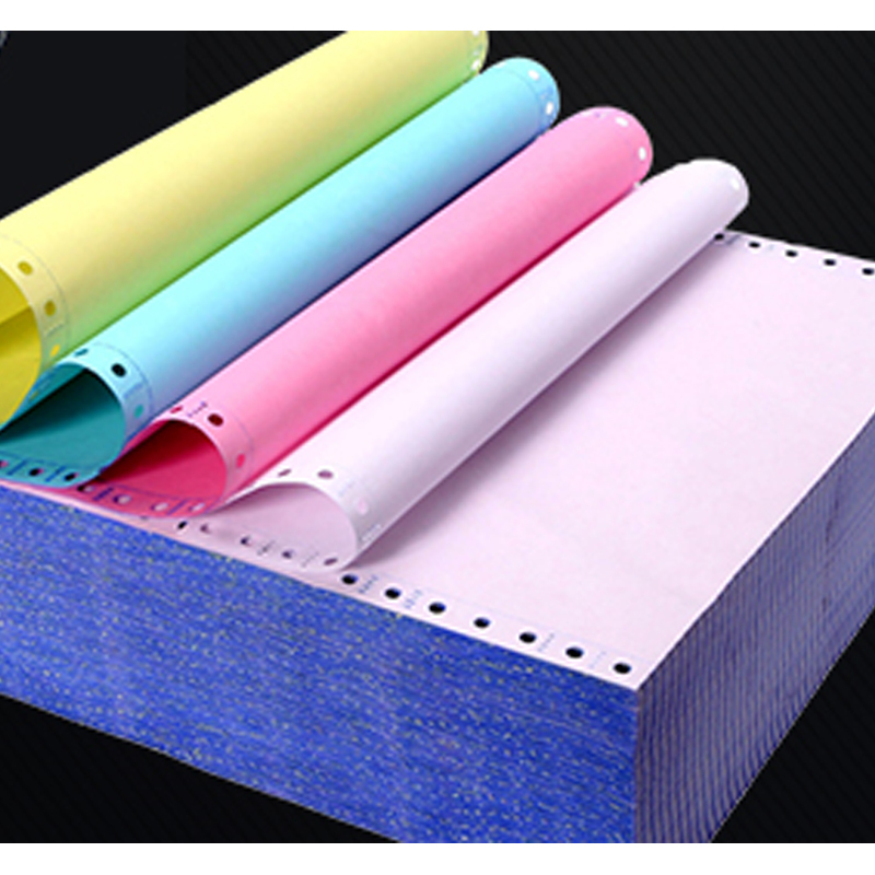 企购优品东宝打印纸241-4二等分 四联二等分打印纸240*280mm