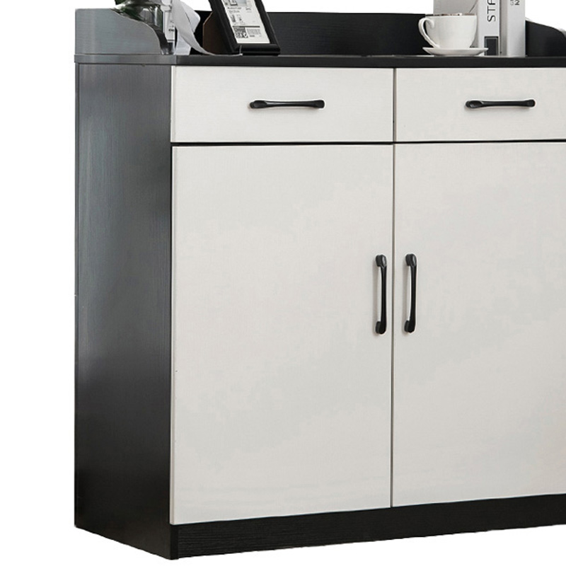 筑亮 餐边柜 80cm黑白 台高清大图