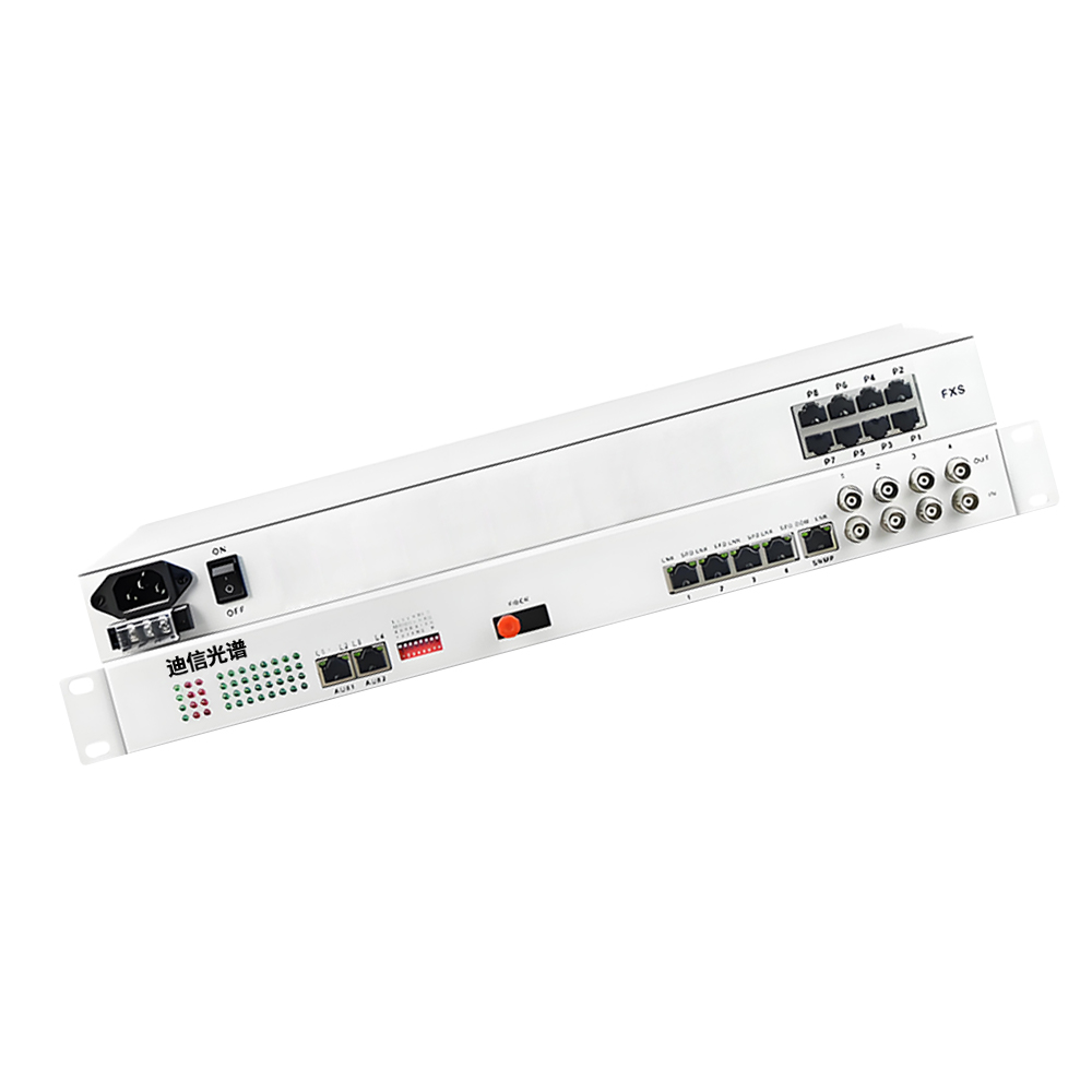 迪信光谱 多业务综合光端机 OYD-PCM8-4EI-4 台高清大图