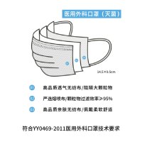 医用外科口罩一次性医疗口罩三层正规正品防护灭菌级成人儿童夏季
