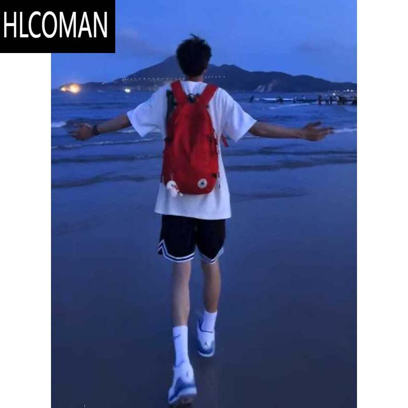 HLCOMAN2024美式篮球短裤男夏季跑步健身训练裤体育生裤子薄款运动五分裤