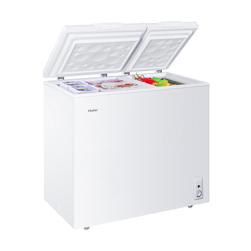 海尔(Haier)冰柜 冷柜 双温 冷藏冷冻柜 FCD-211XZ(DS)