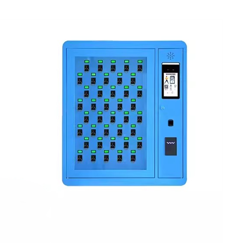 迅迈 挂壁式一40位 智能钥匙柜汽车钥匙管理柜RFID指纹刷卡钥匙存放盒钥匙箱保管箱子