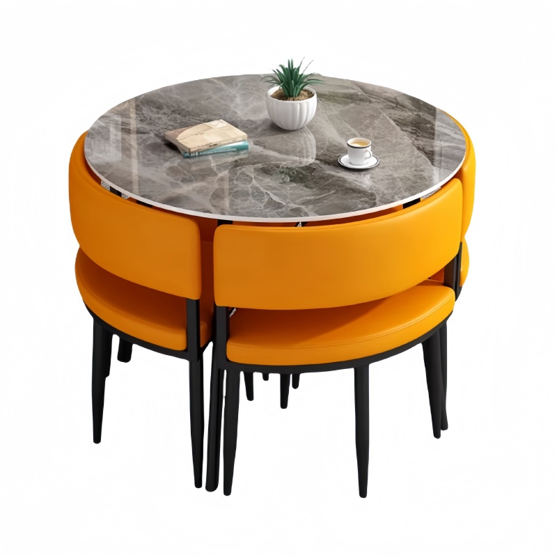 悦兴诚接待洽谈桌 一桌4椅80*75cm 套