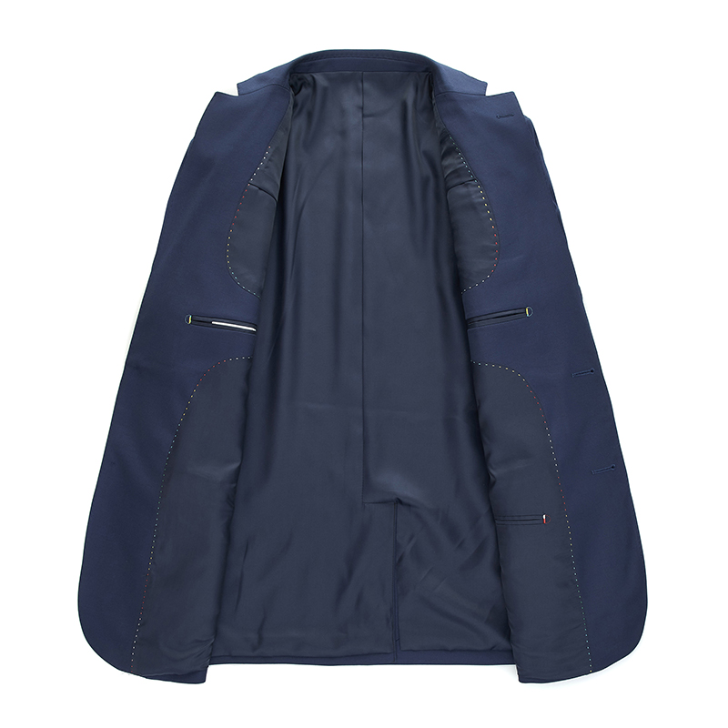 天鸣 TM 西服套装 商务正装 工作服 职业装 源头工厂 可定制 S-4XL 套高清大图