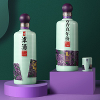 年份潭酒2017 酱香型白酒53度坤沙纯粮收藏送礼整箱500ml*3礼盒装