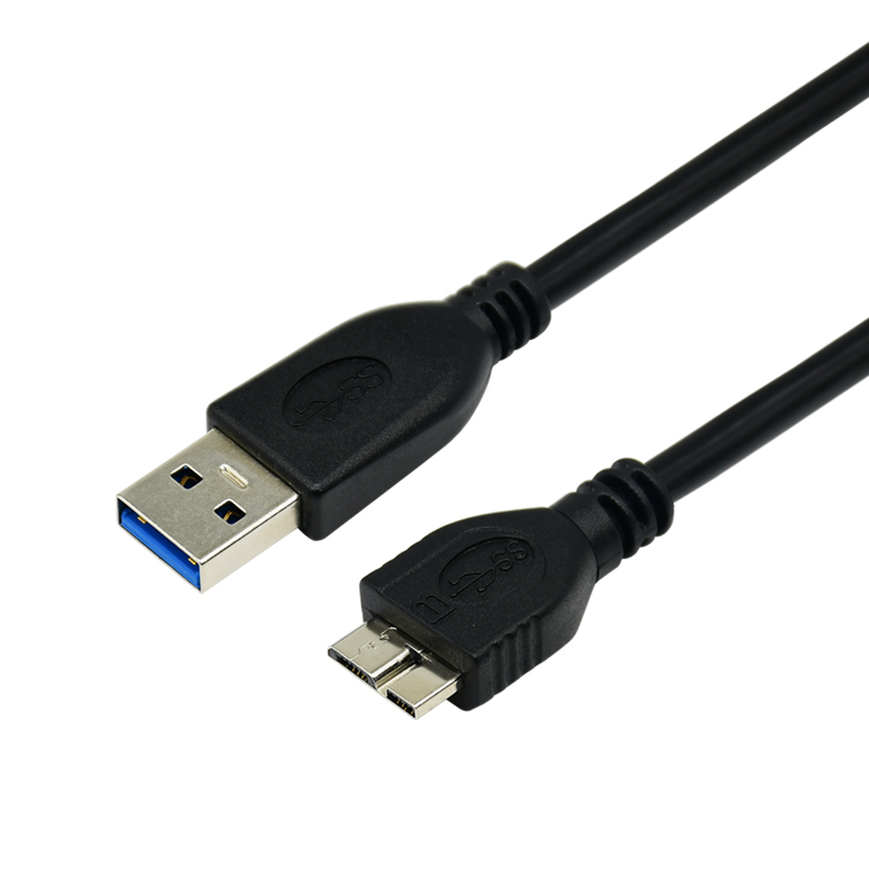 酷比客(L-CUBIC) USB3.0轉接線USBAM-Micro黑色0.5M