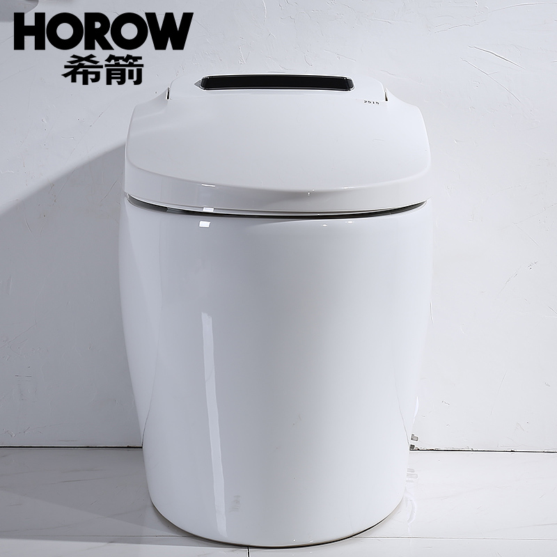 【苏宁自营】希箭HOROW 智能马桶 一体式漩冲智洗座便器瞬时即热型带遥控模式全自动坐便器地排