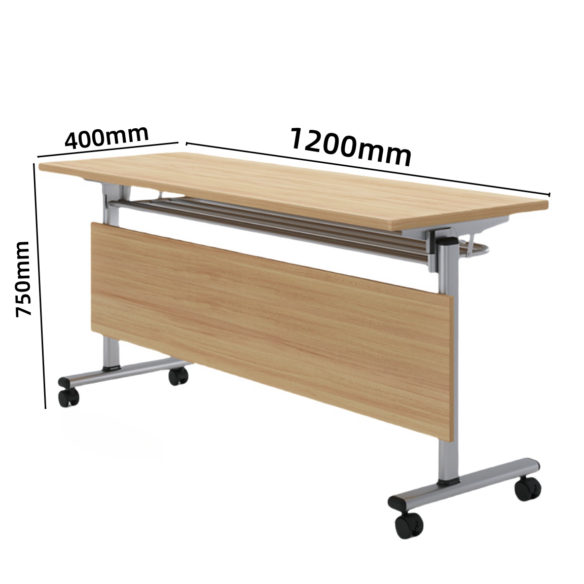 豫龙都折叠会议桌1.2m张高清大图