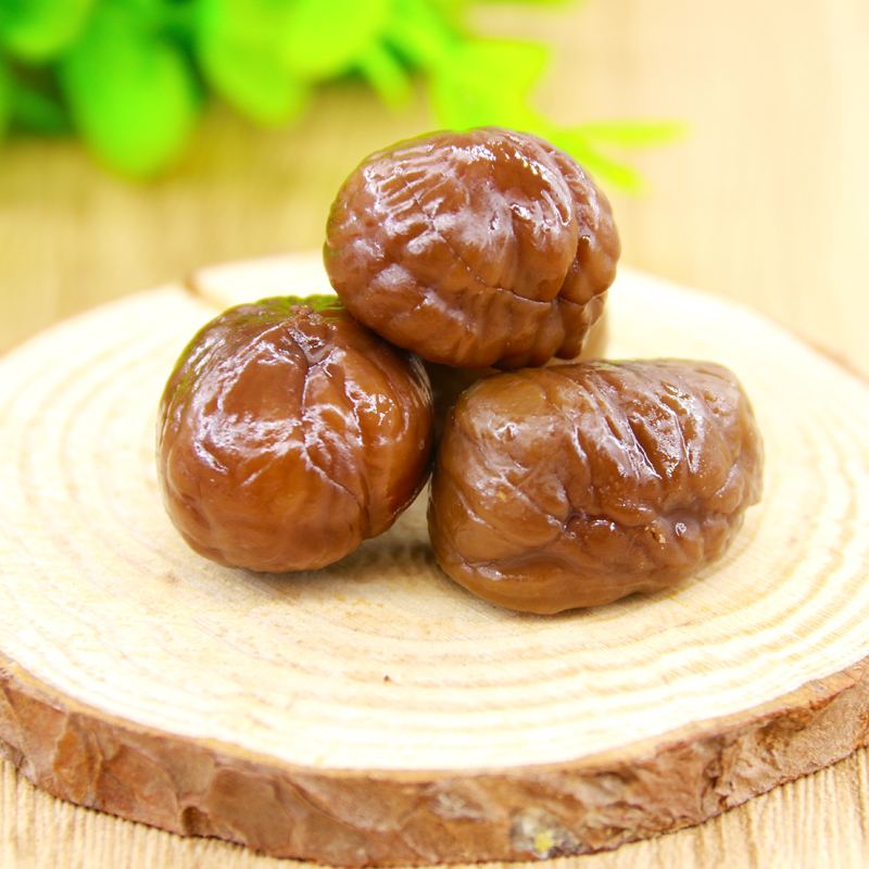 [买3送1][燕山明珠_千年珍果甘栗仁100g]河北特产板栗熟栗子仁即食坚果香甜软糯