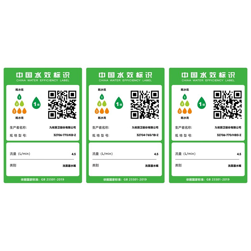 九牧(JOMOO)面盆水龙头硅黄铜机械臂卫生间冷热双控洗脸盆洗手盆龙头32706-770高清大图