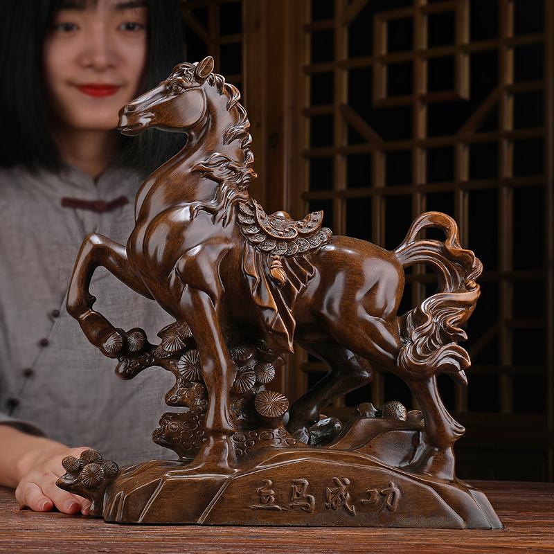 美帮汇马摆件马到成功生肖马摆设家居客厅电视柜酒柜装饰工艺品高清大图