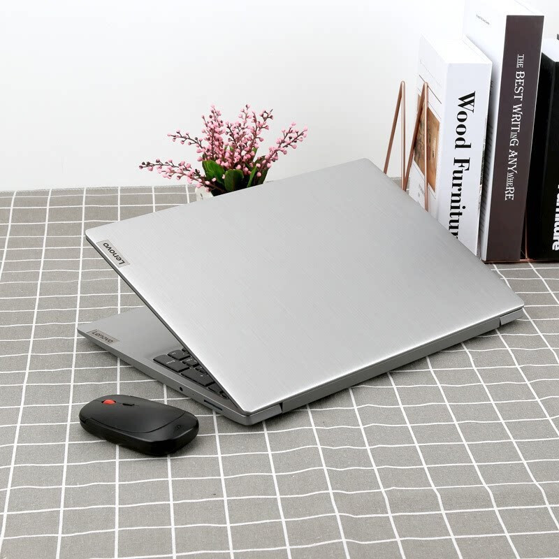 联想(Lenovo)IdeaPad 15s 2021款 全新锐龙六核 15.6英寸笔记本电脑小新青春升级版 (R5-5500U 8G 512G固态 灰) 窄边框 轻薄本 升级定制版