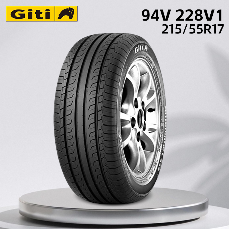 佳通(Giti)轮胎215/55R17 94V 228v1原配 吉利博瑞 适配 秦PLUS/迈腾高清大图