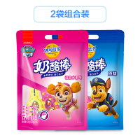 妙可蓝多(MILKGROUND)奶酪棒再制干酪500g 原味*1+混合水果味*1