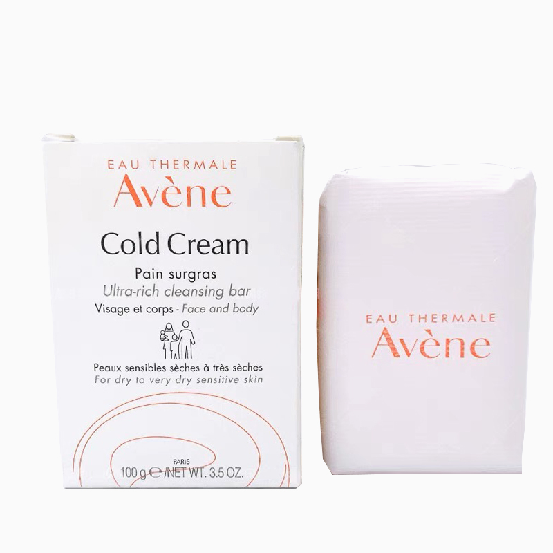 保税 - Avene雅漾Cold Cream洁肤皂滋润舒缓修复敏感肌可100g