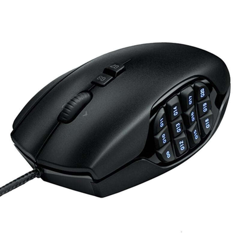 罗技logitechg600mmo多按键鼠标游戏电竞办公画图鼠标手感舒适个性化