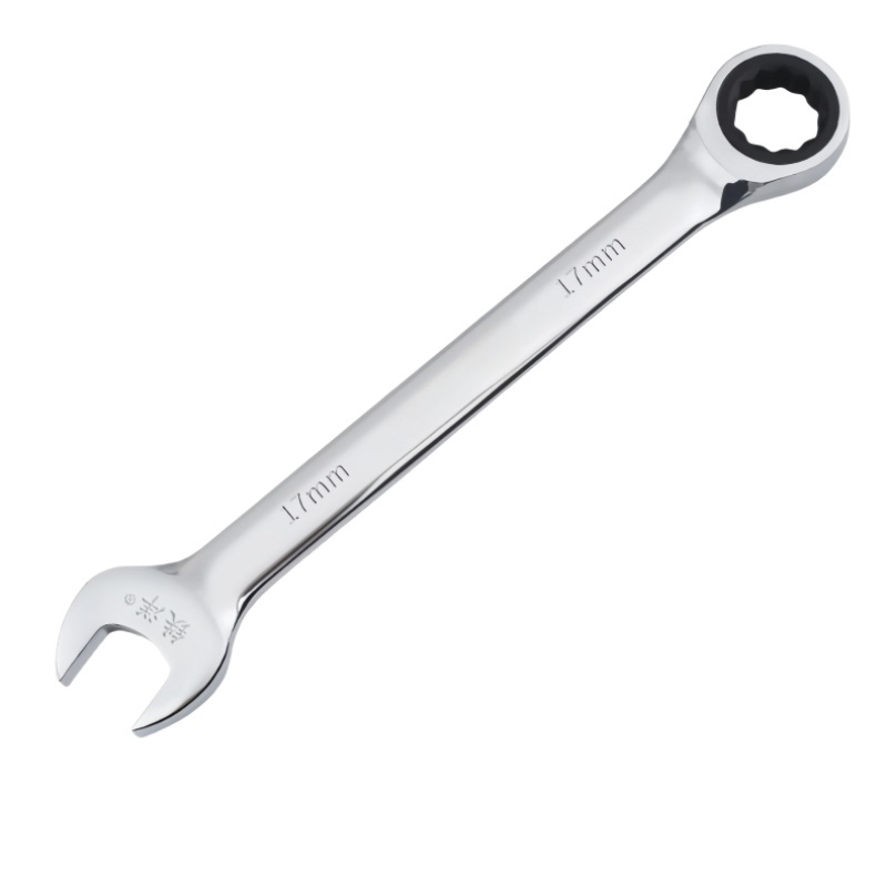 铁洋 棘轮两用扳手 17mm 把高清大图