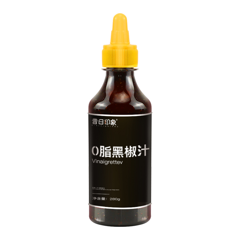 昔日印象0脂黑胡椒汁280g*2